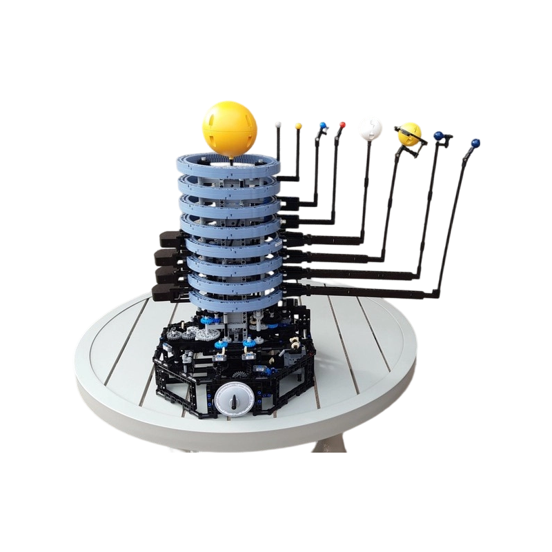 Solar System Orrery - Creative MOC Building Kit To Build