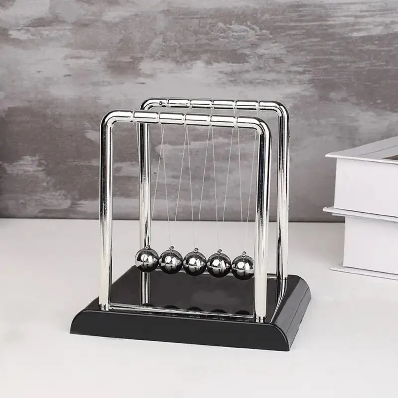 Newton Cradle Large - Newton's Cradle Balance Steel Ball Teaching