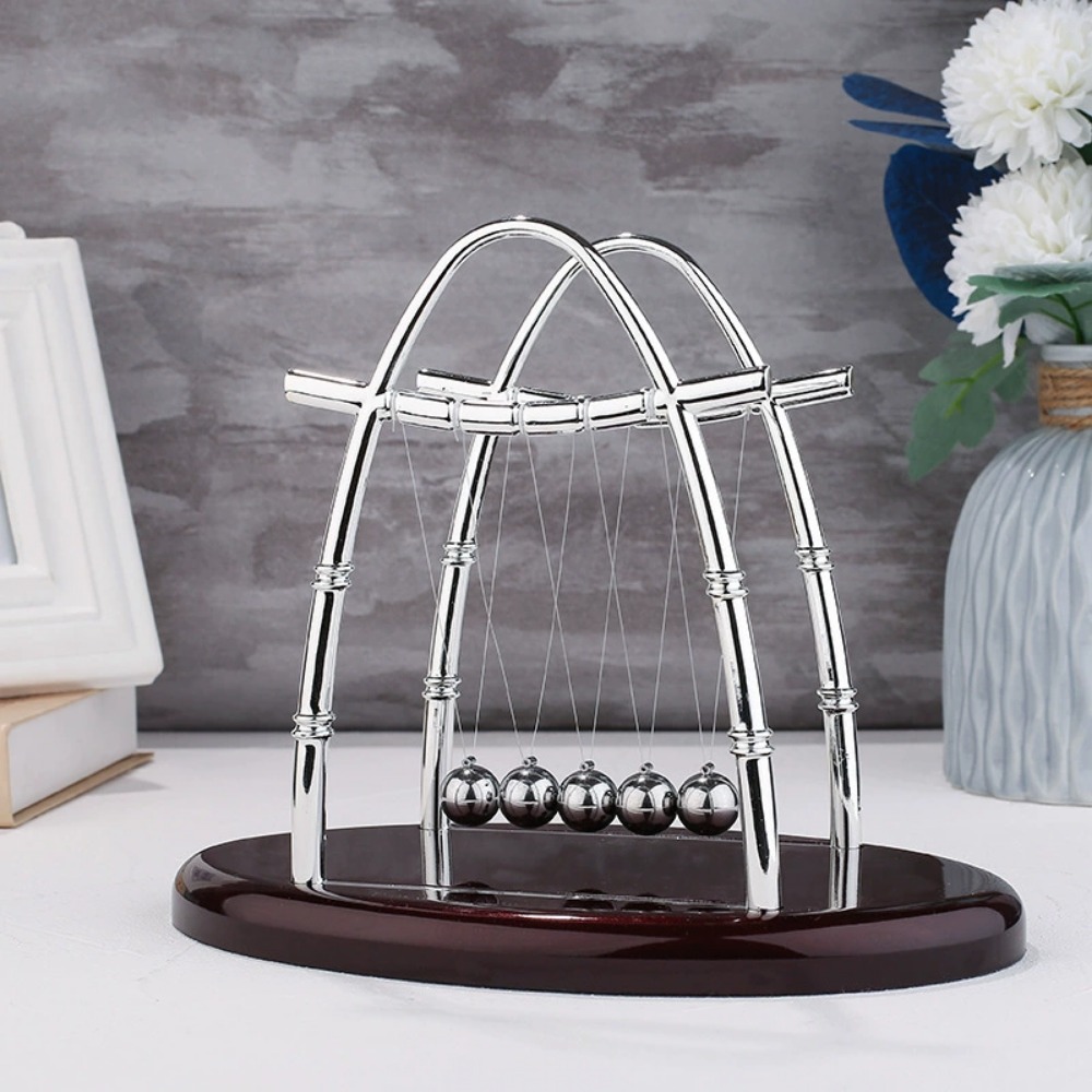 Newton Cradle Large - Newton Cradle Balance Steel Balls Perpetual