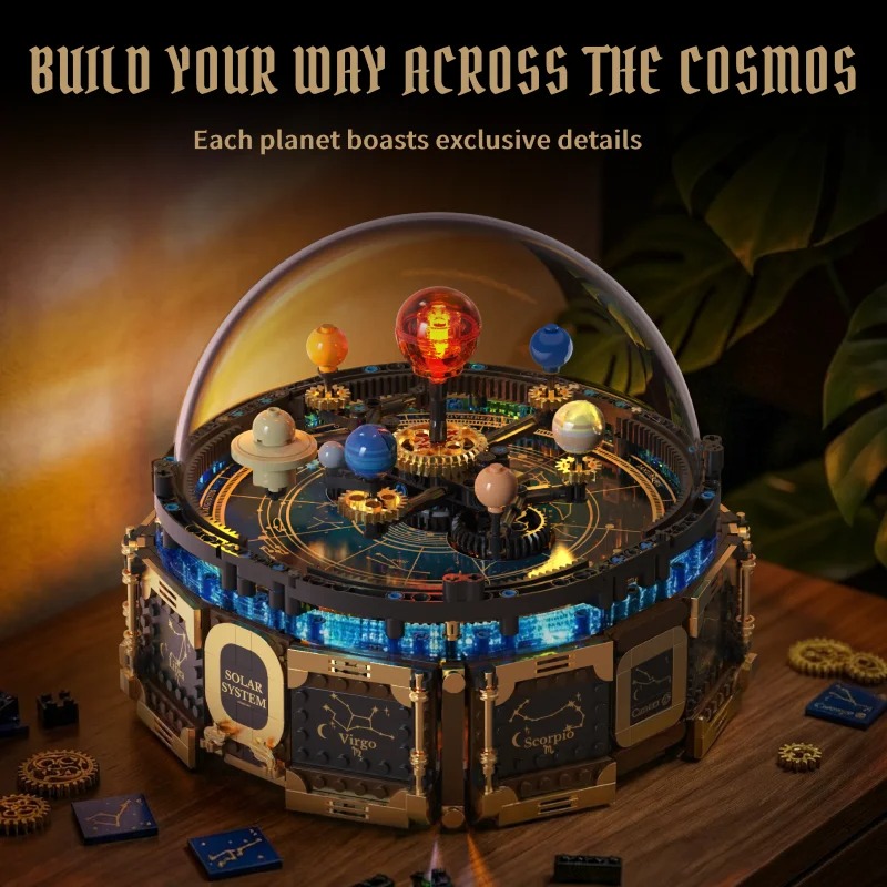 Solar System Music Box Buildin - Solar System Orrery 评论和价格