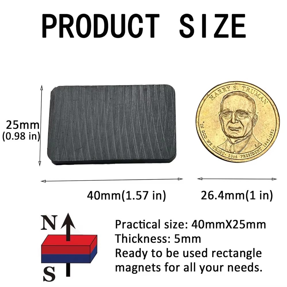 8/12pcs Ferrite Ceramic Blocks - Science And Hobby 评论和价格