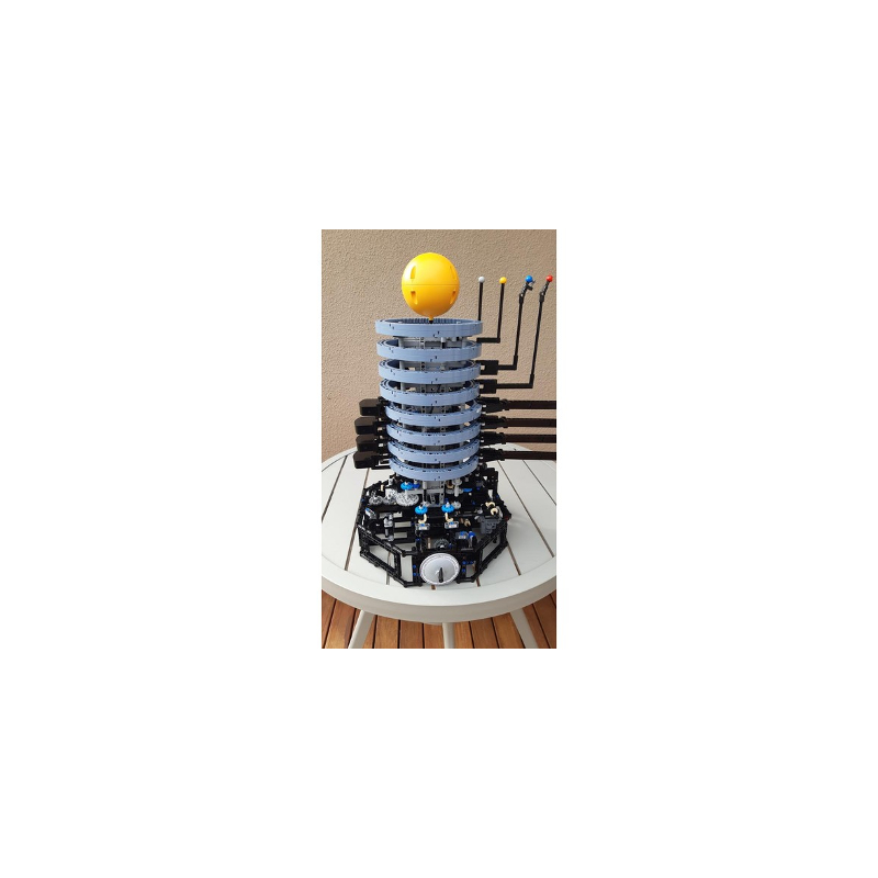 Creative MOC Building Kit To B - Solar System Orrery 评论和价格