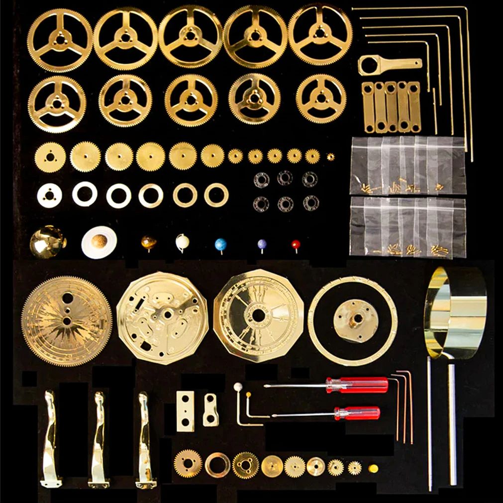 200Pcs DIY 3D Metal Orrery Sol - Solar System Orrery 评论和价格