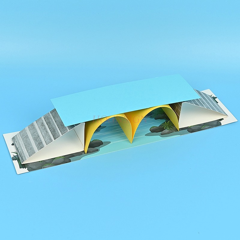 Paper bridge handmade DIY scie - Science And Invention 评论和价格