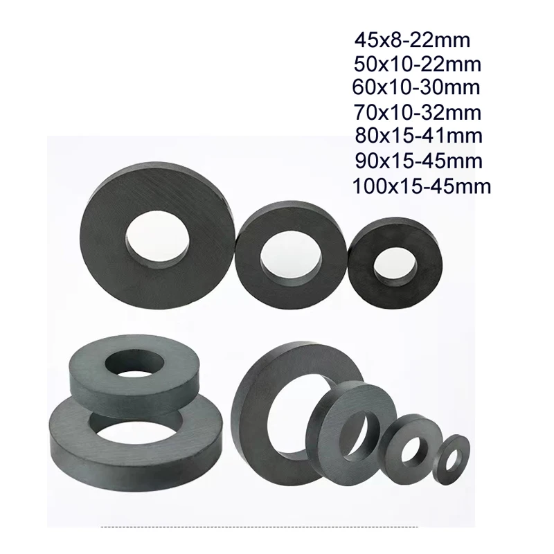 D45-100mm Ferrite Ring Magnet  - Science And Hobby 评论和价格