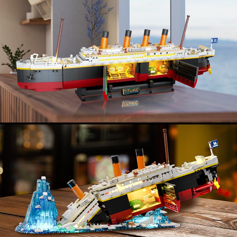 Titanic Building Set with LED- - Science Olympiad 评论和价格