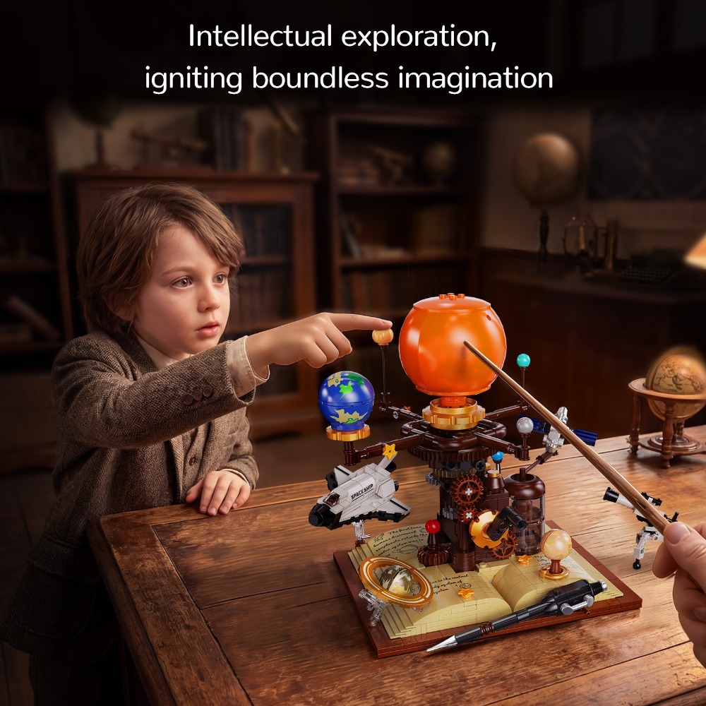 672pcs Solar System Orrery Bui - Solar System Orrery 评论和价格