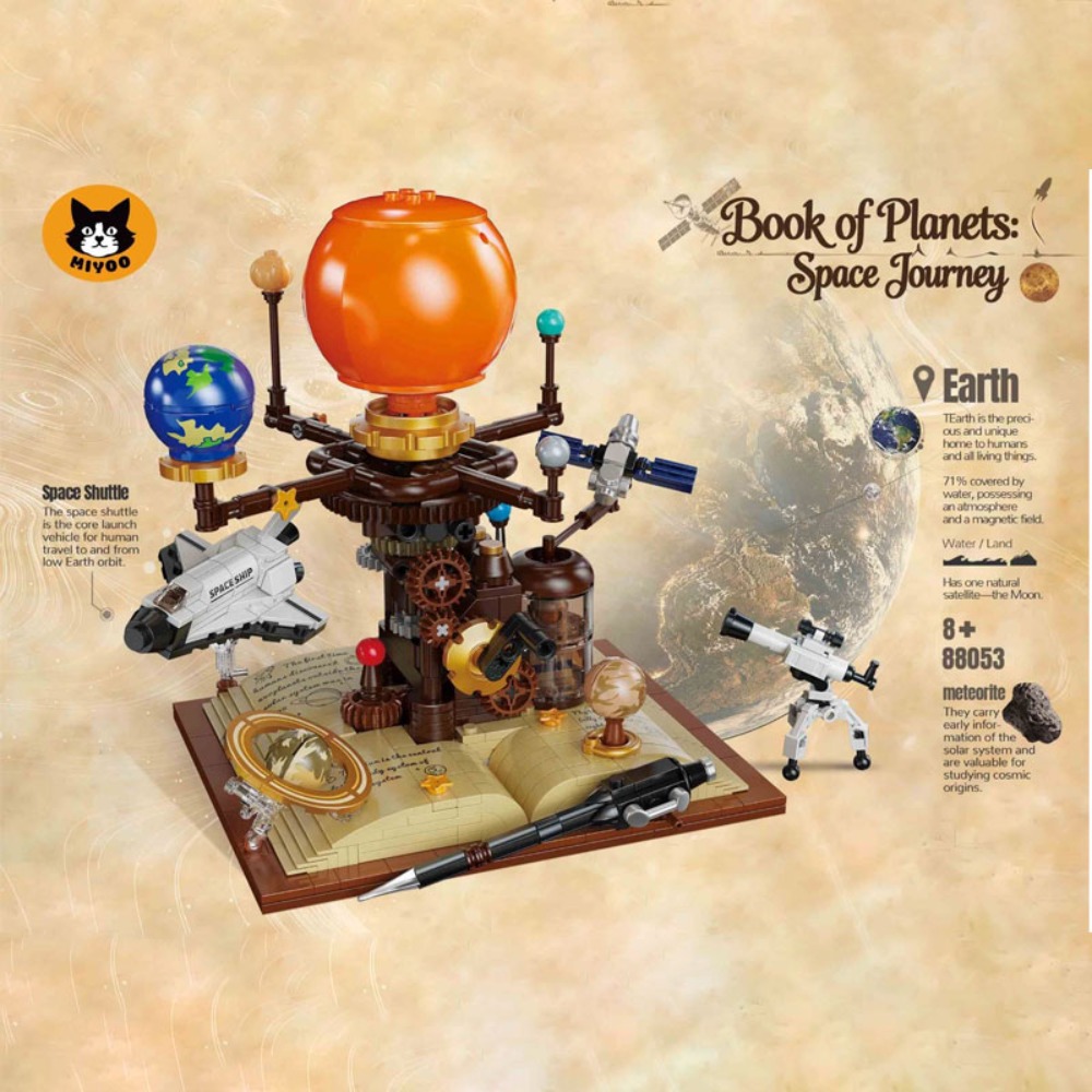 672pcs Solar System Orrery Bui - Solar System Orrery 评论和价格