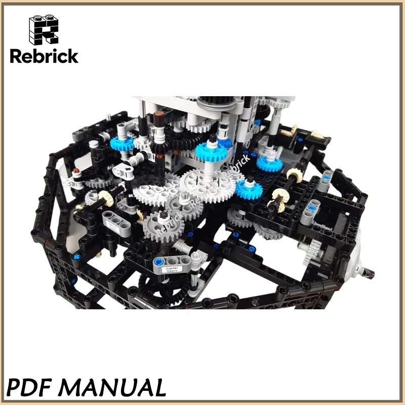 Exquisite MOC Construction Bri - Solar System Orrery 评论和价格