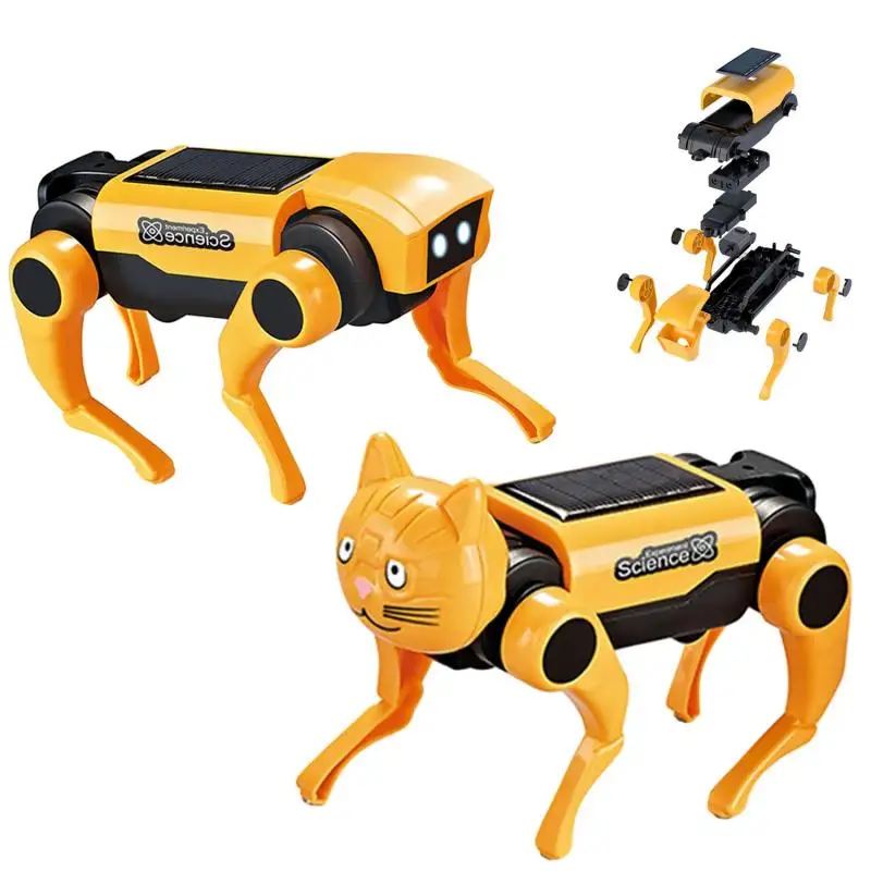 2IN1 Solar Robot Dog Replaceab - Science Project Robot 评论和价格